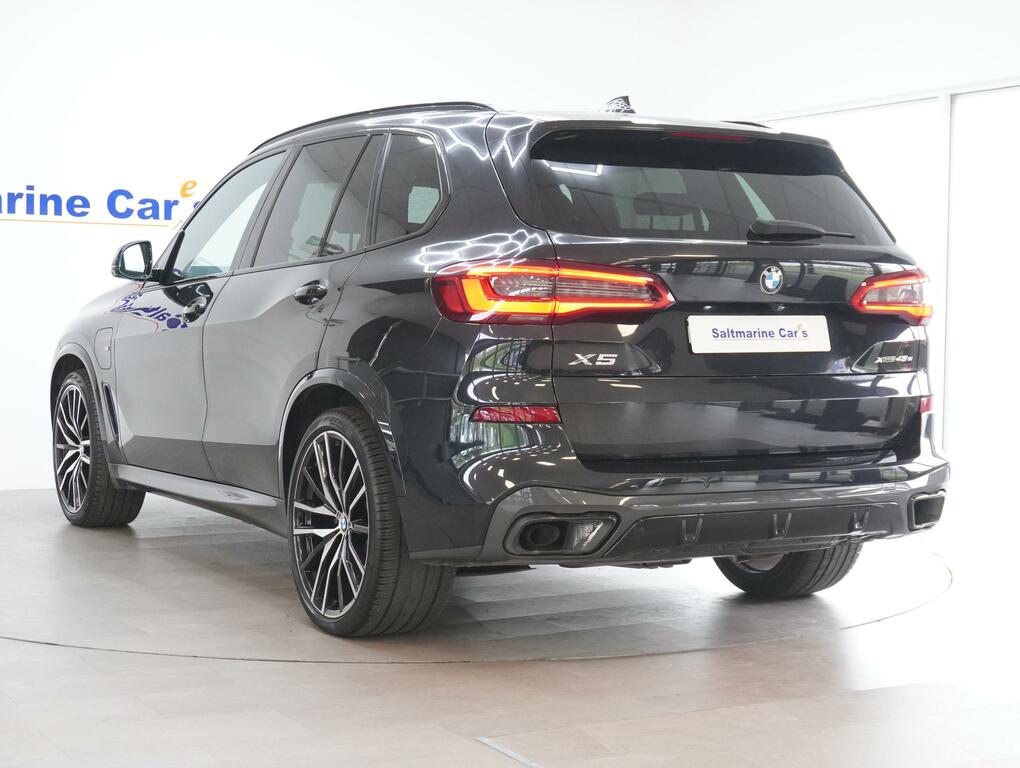 BMW X5 3.0 45E 24Kwh M Sport Suv Plug-in Hybri YR69TLJ Blue #5