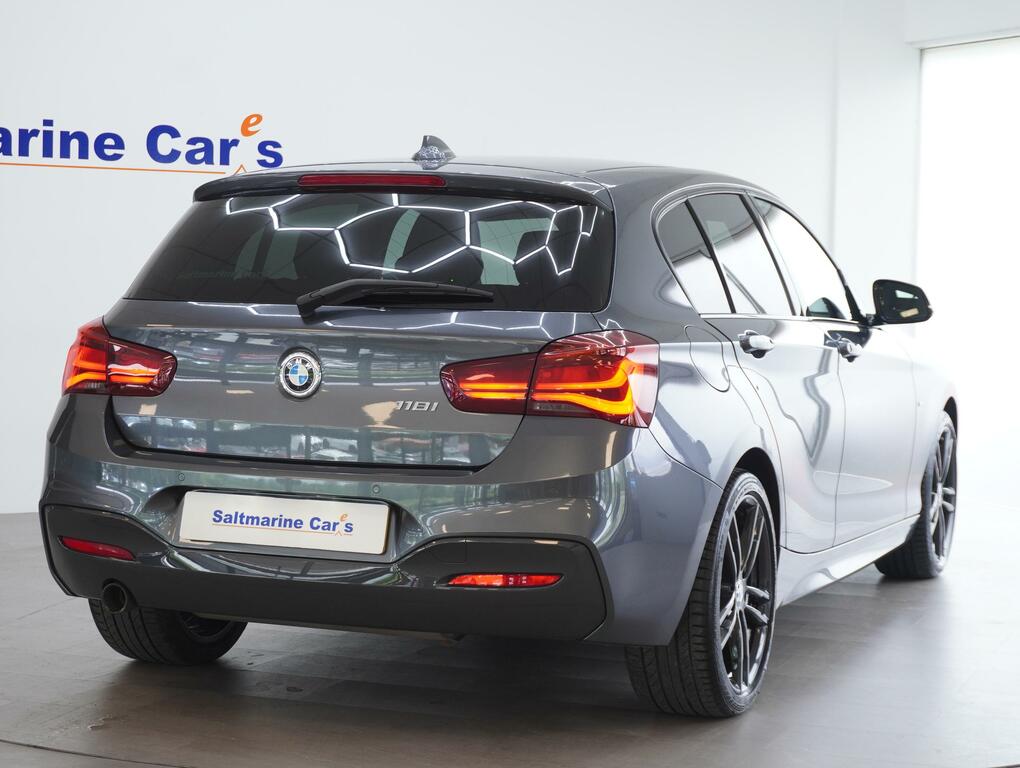 BMW 1 Series 1.5 118I Gpf M Sport Shadow Edition Hatchback MD19FAM Grey #5