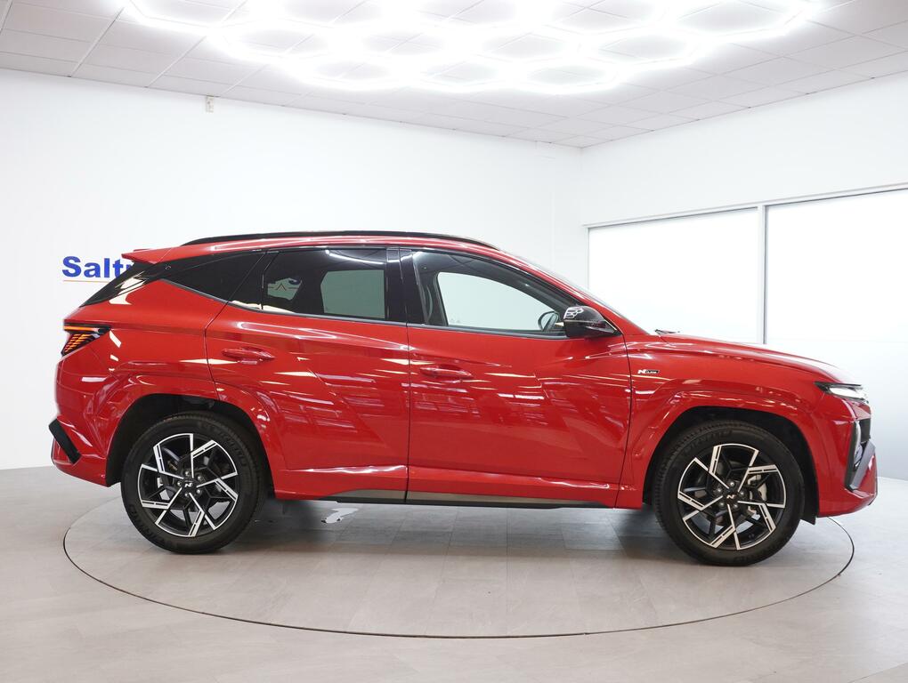 Hyundai Tucson 1.6 T-gdi N Line Suv Hybrid Euro 6 BVZ3332 Red #4