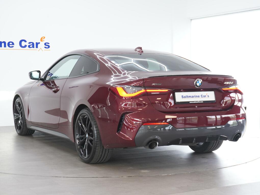 BMW 4 Series Gran Coupe 2.0 420D Mht M Sport Pro Edition Coupe XGZ2799 Red #5