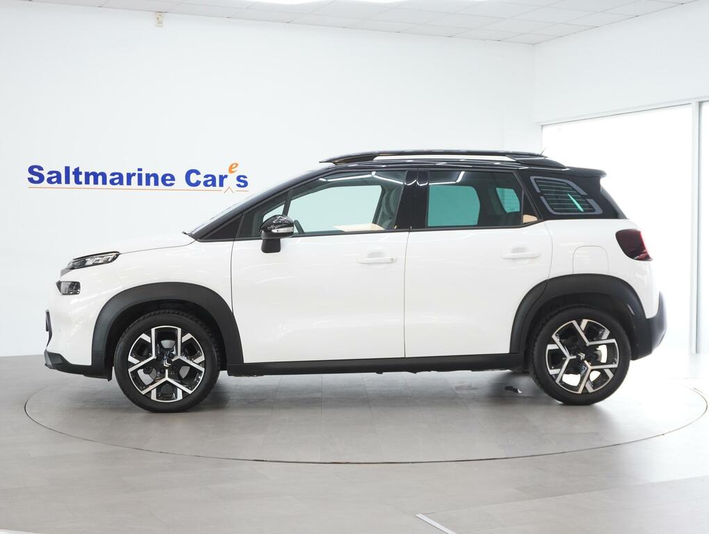 Citroen C3 Aircross 1.2 Puretech Shine Plus Suv Eat6 Euro 6 HSZ1243 White #4