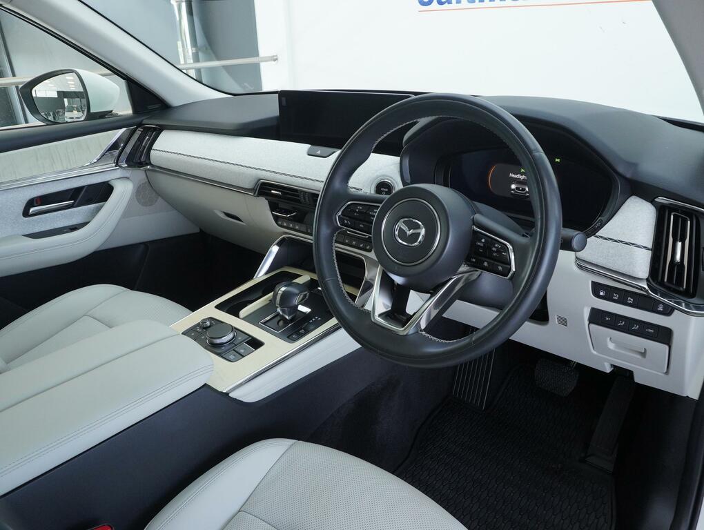 Mazda CX-60 Takumi Plug-in Hybrid 4Wd 327 Ps SXZ1710 White #3
