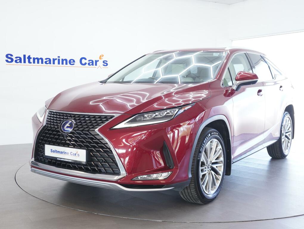 Lexus RX 3.5 450H L V6 Takumi Suv Hybrid E-cvt 4 Red