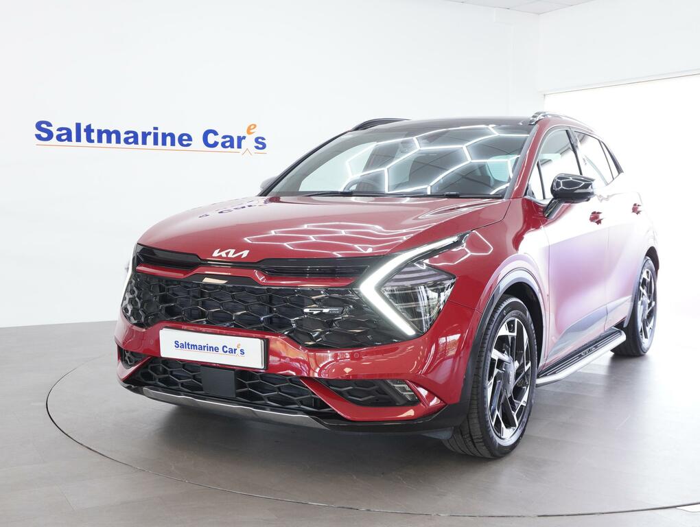 Kia Sportage 1.6 T-gdi Mhev Gt-line S Suv Hybrid Dct Red