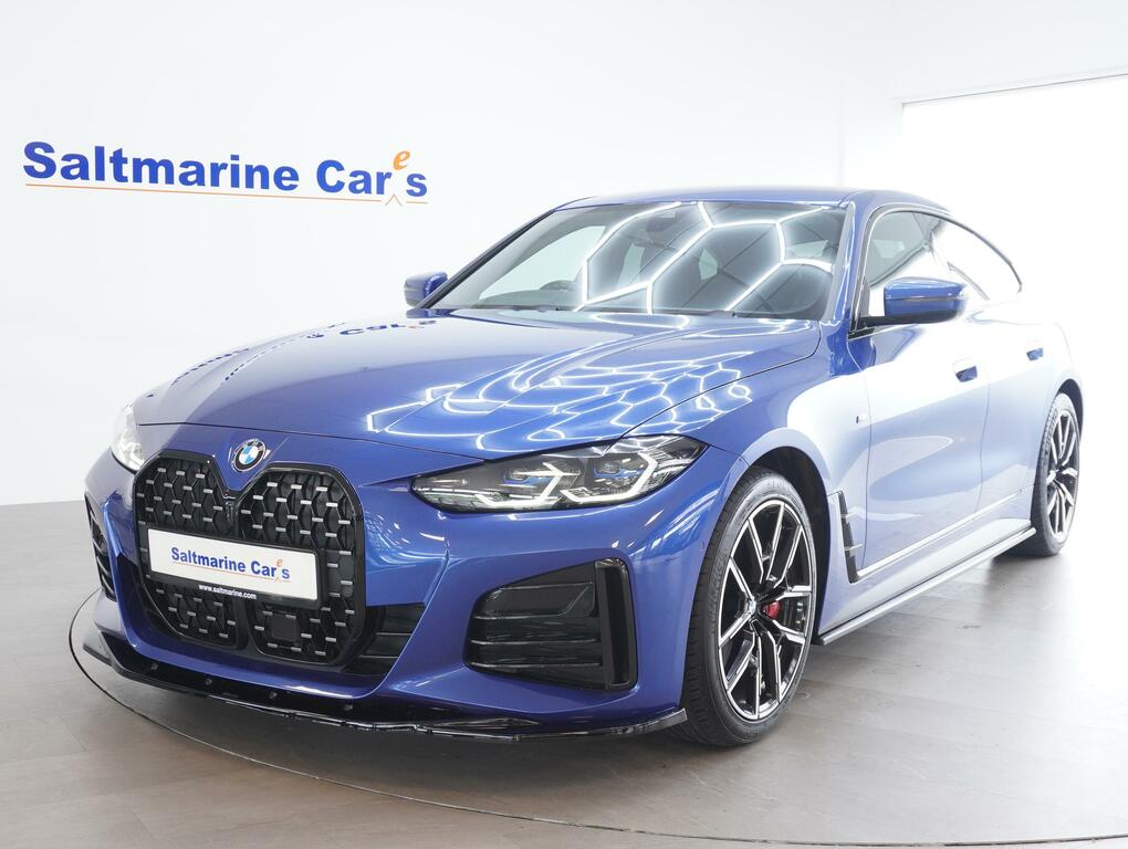 BMW 4 Series Gran Coupe 2.0 420I M Sport Hatchback Euro 6 Blue