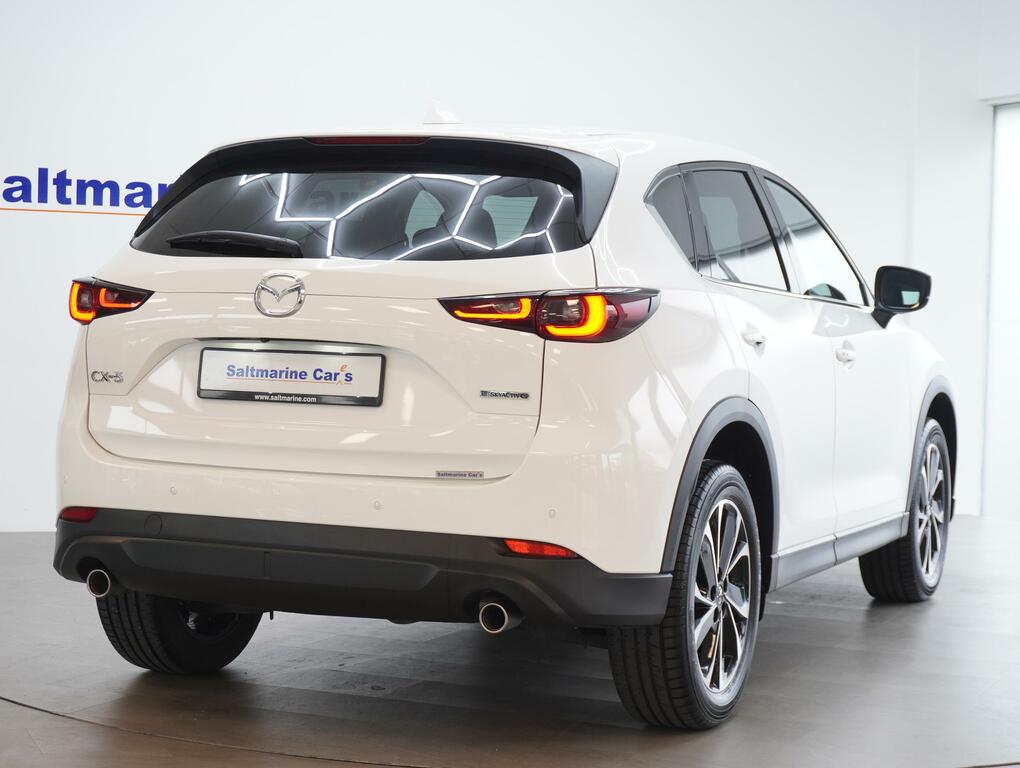 Mazda CX-5 Exclusive-line 165 Ps VXZ7424 White #5