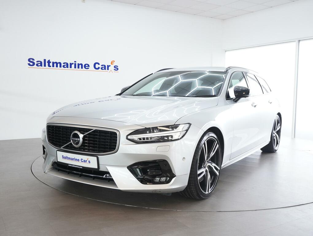 Volvo V90 2.0 D5 R-design Plus Estate Awd Eu Silver