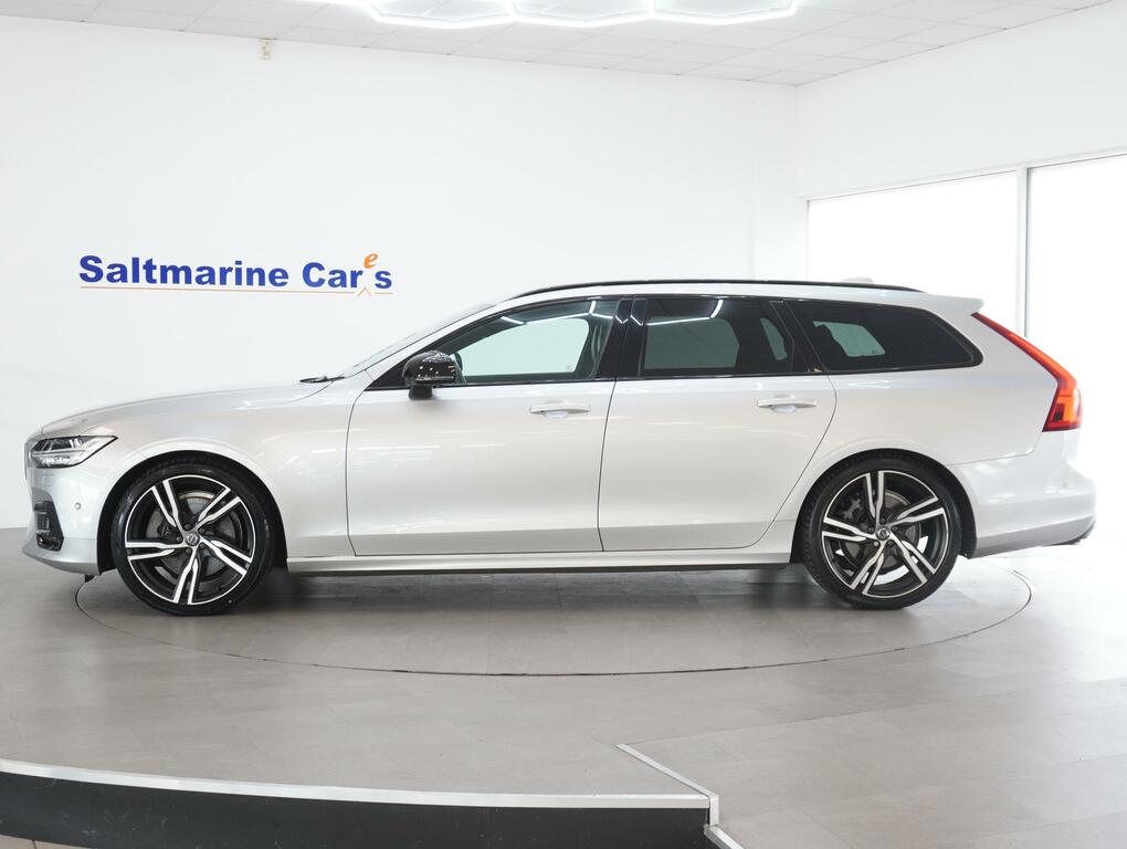 Volvo V90 2.0 D5 R-design Plus Estate Awd Eu Silver #4
