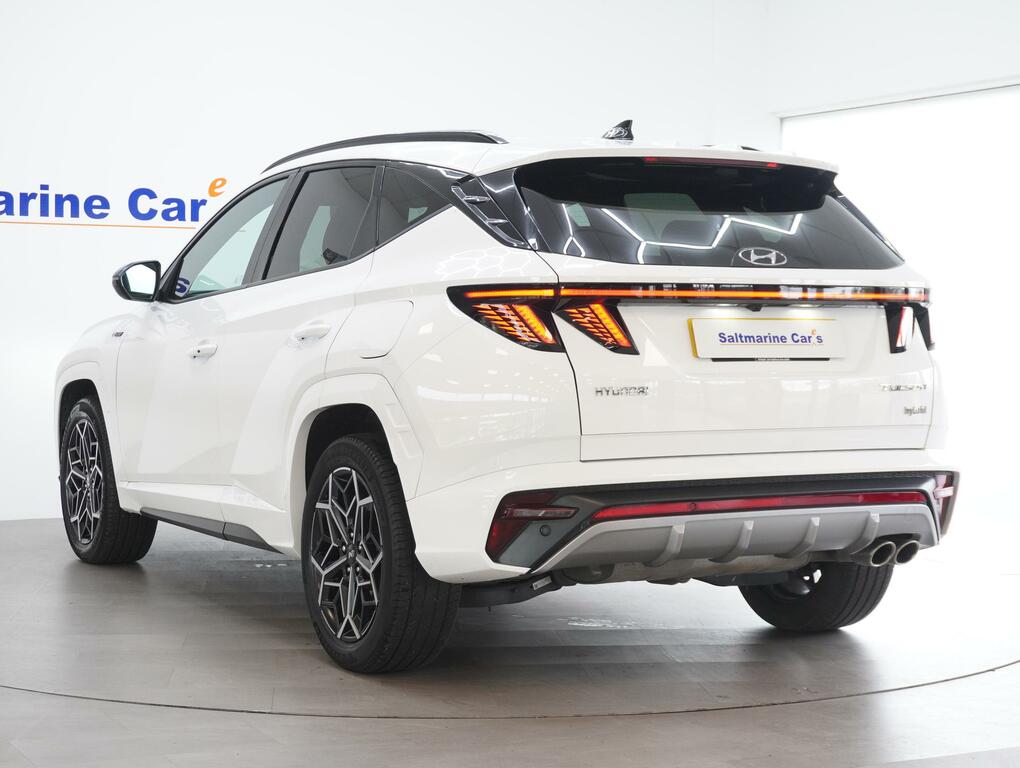 Hyundai Tucson 1.6 H T-gdi N Line Suv Hybrid Euro GU23EYD White #5