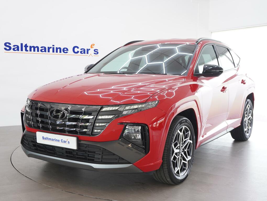 Hyundai Tucson 1.6 H T-gdi N Line Suv Hybrid Euro Red