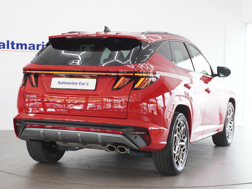 Hyundai Tucson 1.6 H T-gdi N Line Suv Hybrid Euro BG24CPE Red #5