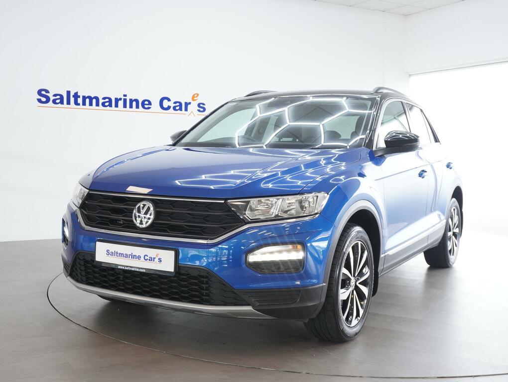 Volkswagen T-Roc 1.0 Tsi Gpf Design Suv Euro 6 S Blue
