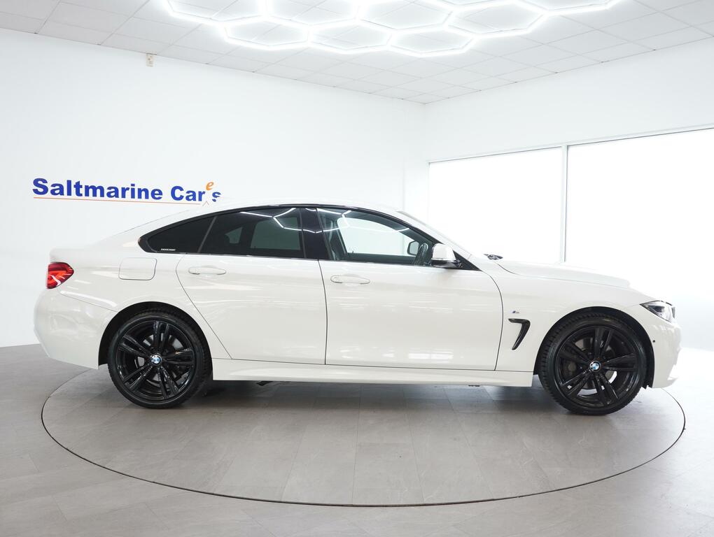 BMW 4 Series Gran Coupe 3.0 435D M Sport Hatchback Xdrive YK68LFA White #3