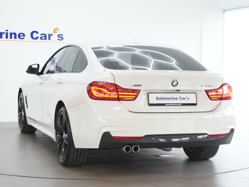 BMW 4 Series Gran Coupe 3.0 435D M Sport Hatchback Xdrive YK68LFA White #6