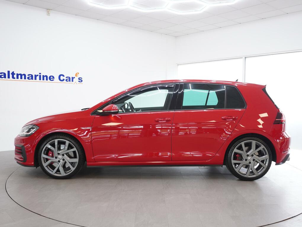 Volkswagen Golf 2.0 Tsi Gti Performance Hatchback Dsg E NL67OGC Red #4