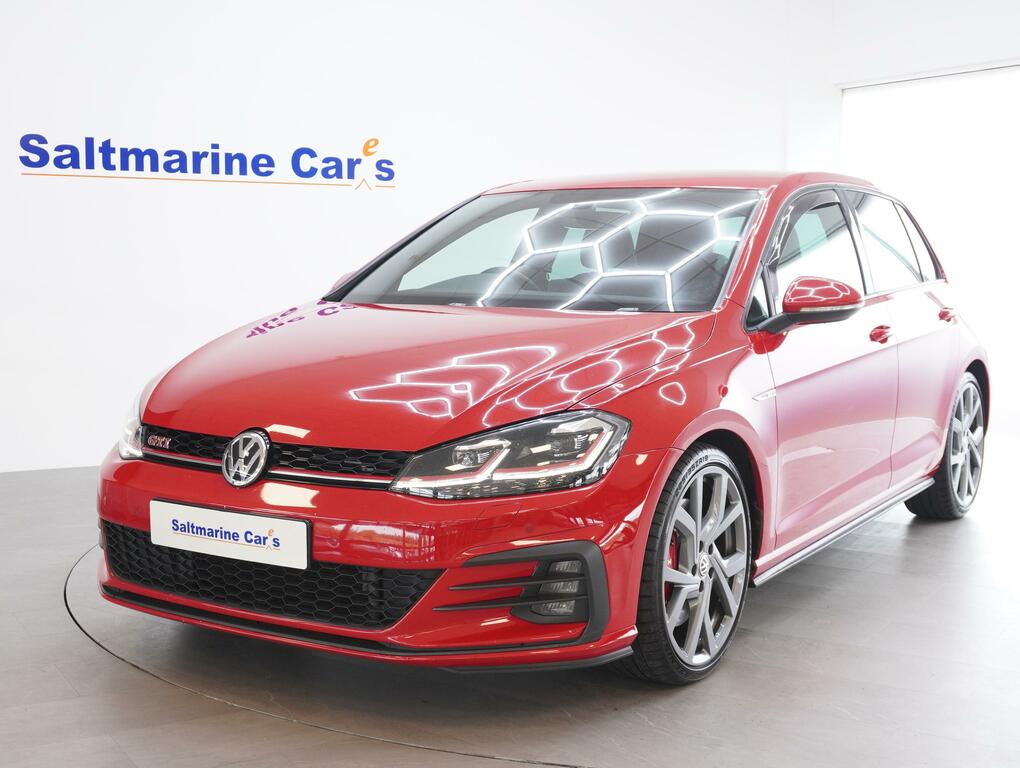 Volkswagen Golf 2.0 Tsi Gti Performance Hatchback Dsg E Red