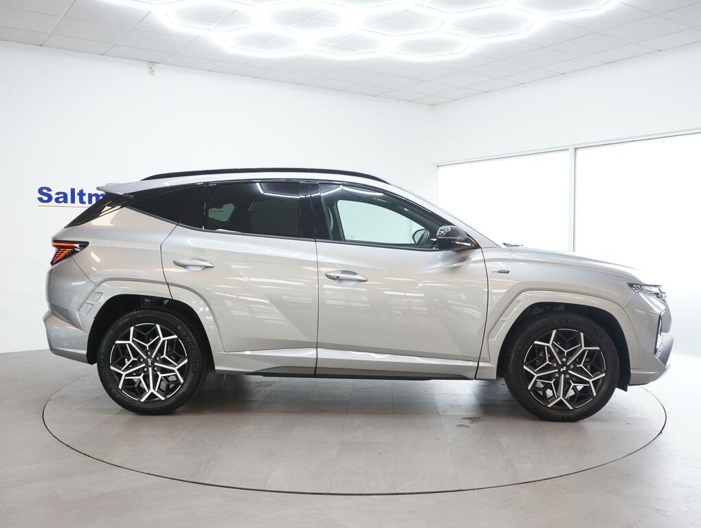 Hyundai Tucson 1.6 H T-gdi N Line S Suv Hybrid Eu GSZ9022 Silver #4