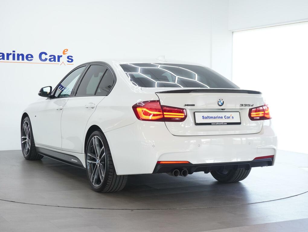 BMW 3 Series 3.0 335D M Sport Shadow Edition Saloon SW67MFJ White #5