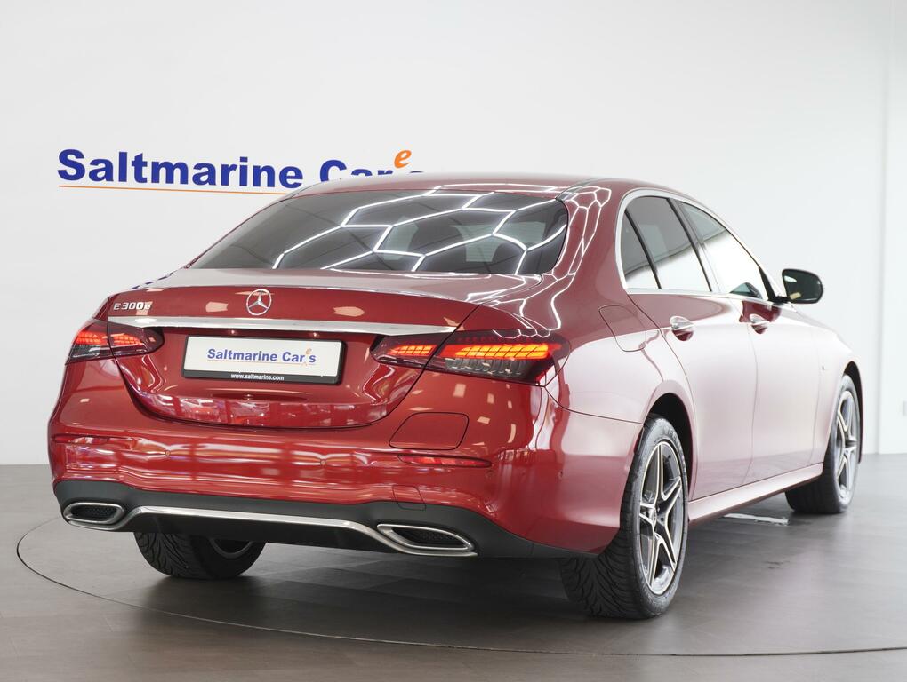 Mercedes-Benz E Class 2.0 E300e 13.5Kwh Amg Line Premium Saloon Pe OE70RNY Red #5