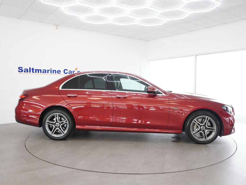 Mercedes-Benz E Class 2.0 E300e 13.5Kwh Amg Line Premium Saloon Pe OE70RNY Red #4
