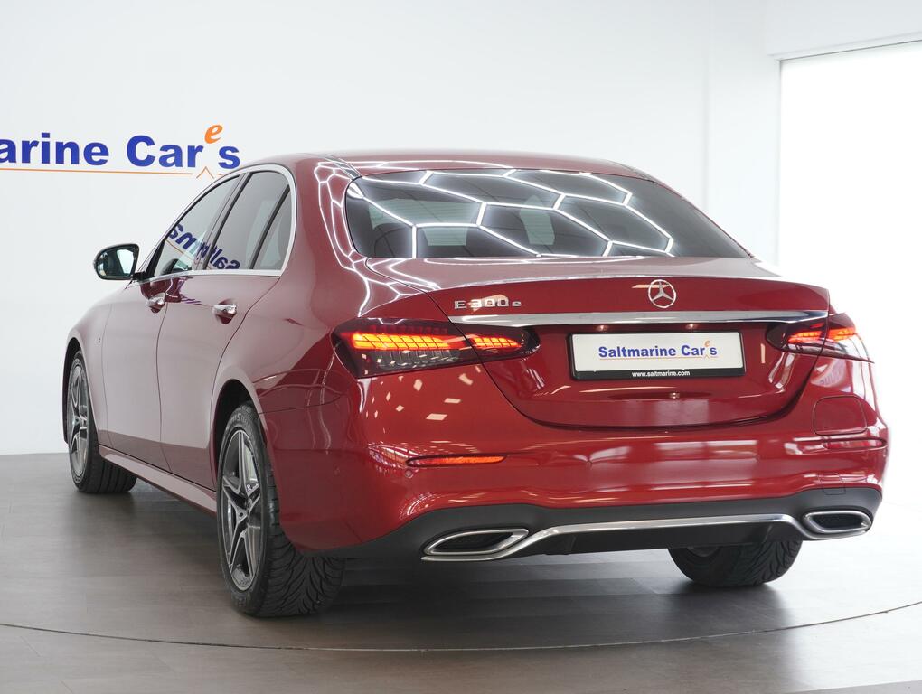 Mercedes-Benz E Class 2.0 E300e 13.5Kwh Amg Line Premium Saloon Pe OE70RNY Red #6