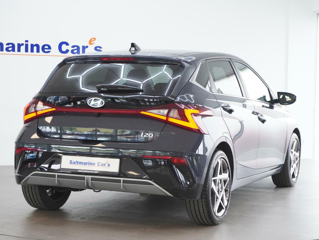 Hyundai I20 1.0 T-gdi Tech Line Hatchback Eu XRZ1380 Grey #5