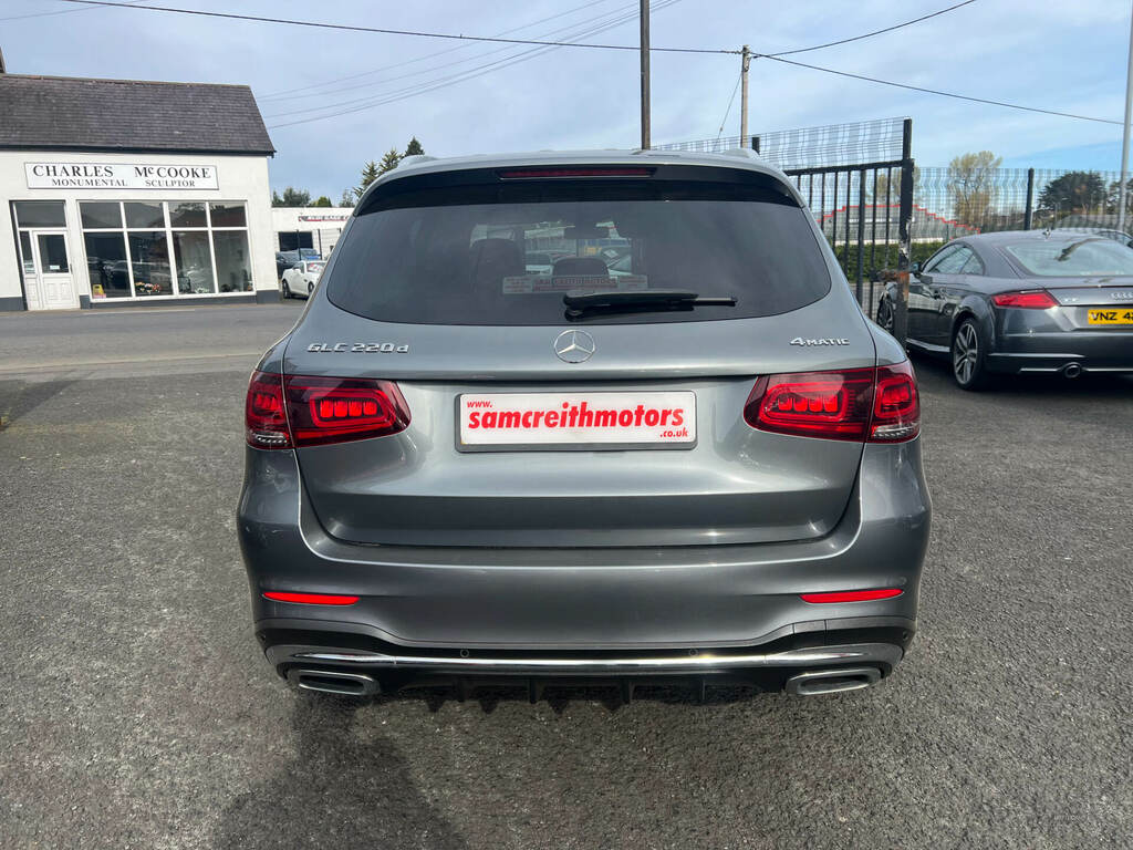 Mercedes-Benz GLC Class Glc 220D 4Matic Amg Line 9G-tronic SO19SJU Grey #6