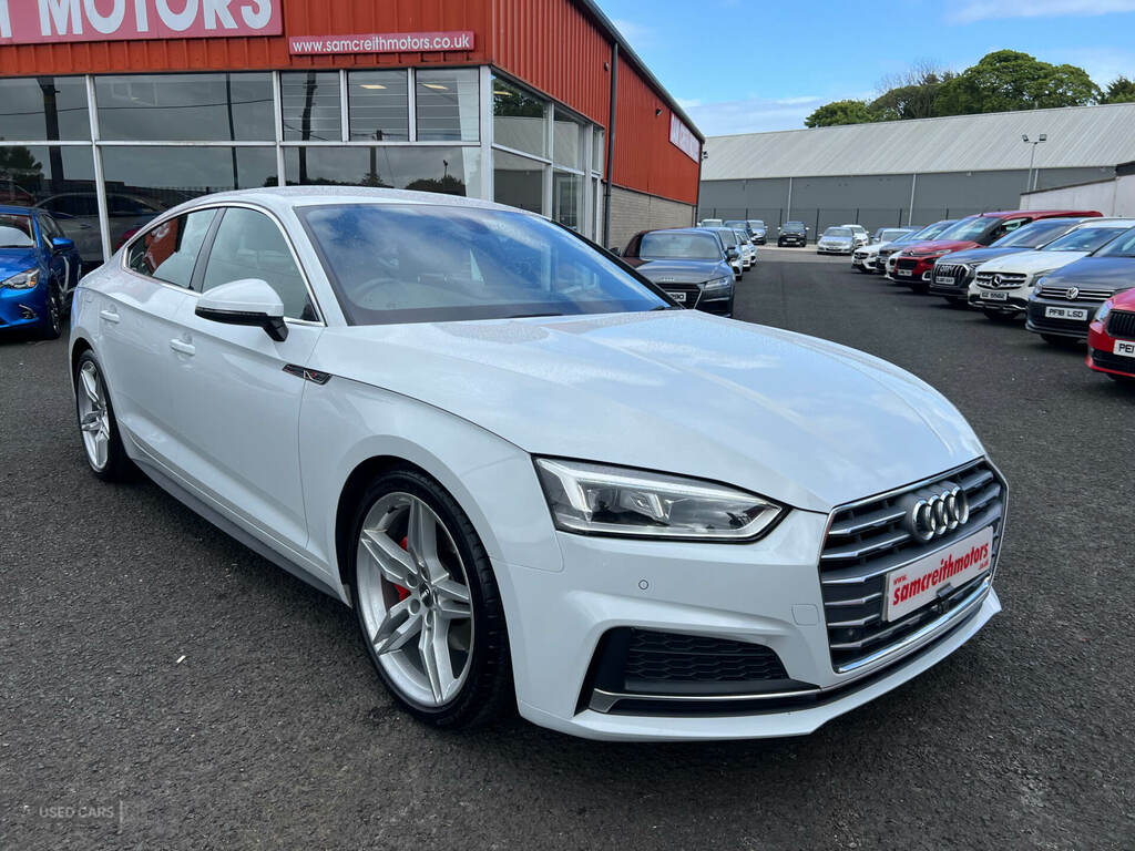 Audi A5 40 Tdi S Line S Tronic White