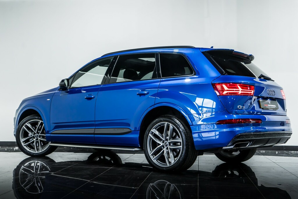 Audi Q7 Suv 3.0 Tdi V6 S Line 201767 LV67JNL Blue #4