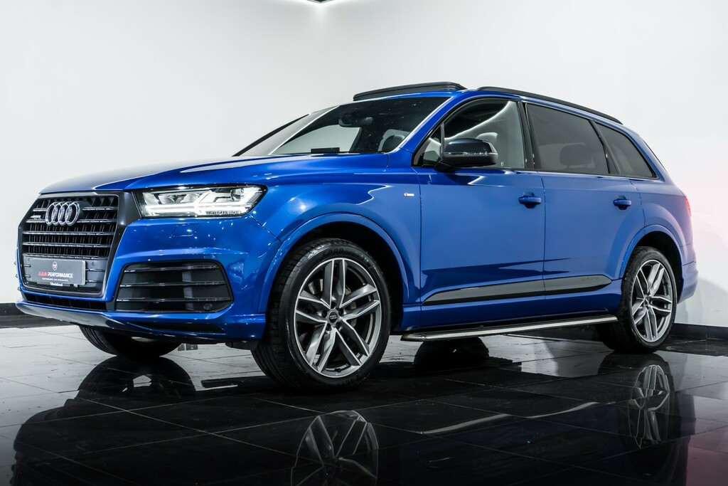 Audi Q7 Suv 3.0 Tdi V6 S Line 201767 LV67JNL Blue #5