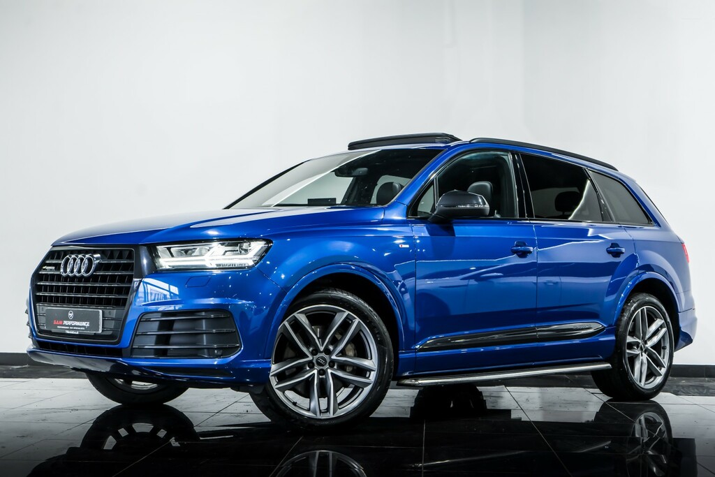 Audi Q7 Suv 3.0 Tdi V6 S Line 201767 LV67JNL Blue #2