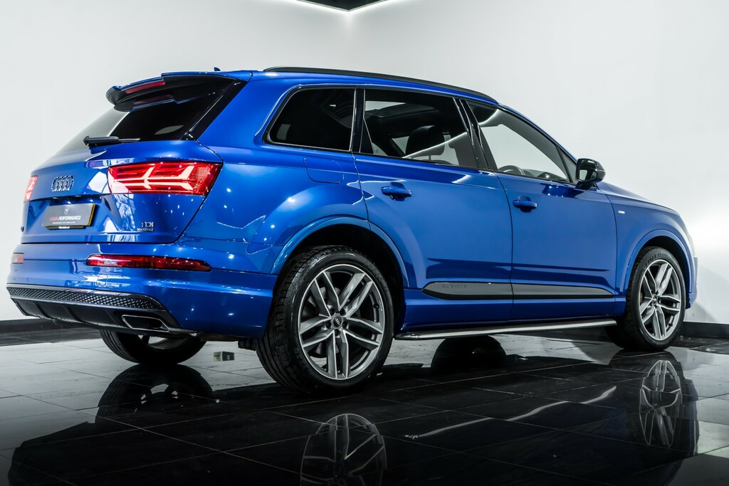 Audi Q7 Suv 3.0 Tdi V6 S Line 201767 LV67JNL Blue #6