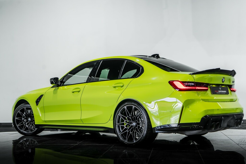 BMW M3 Saloon 3.0 M3 Competition Saloon 202121 LD21VWC Yellow #4