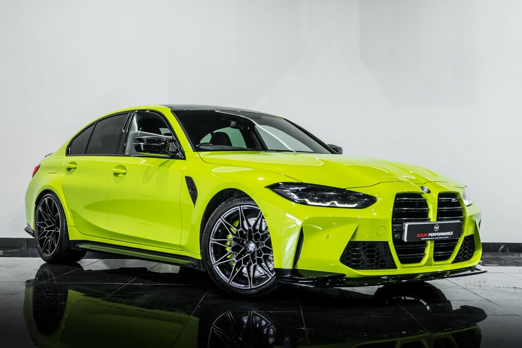 BMW M3 Saloon 3.0 M3 Competition Saloon 202121 Yellow