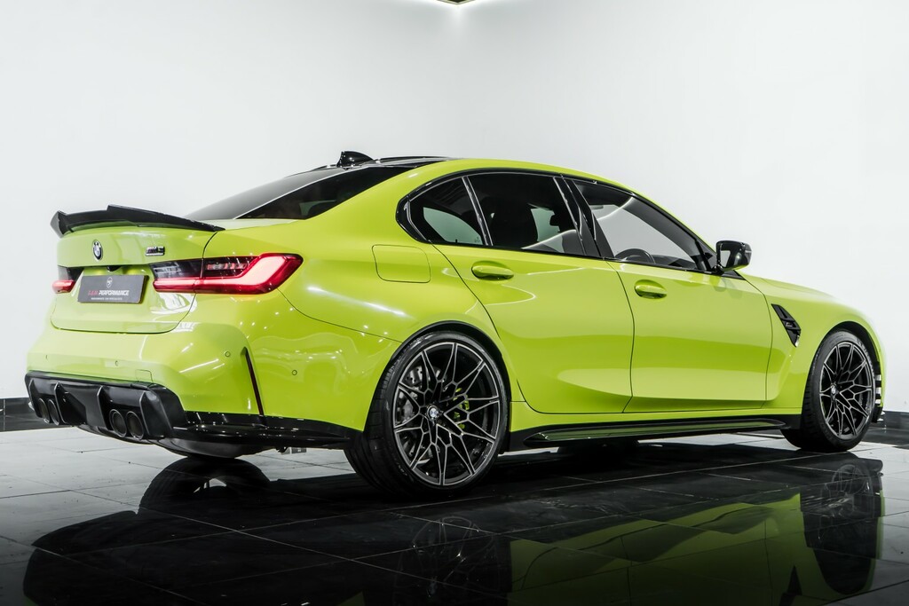BMW M3 Saloon 3.0 M3 Competition Saloon 202121 LD21VWC Yellow #6