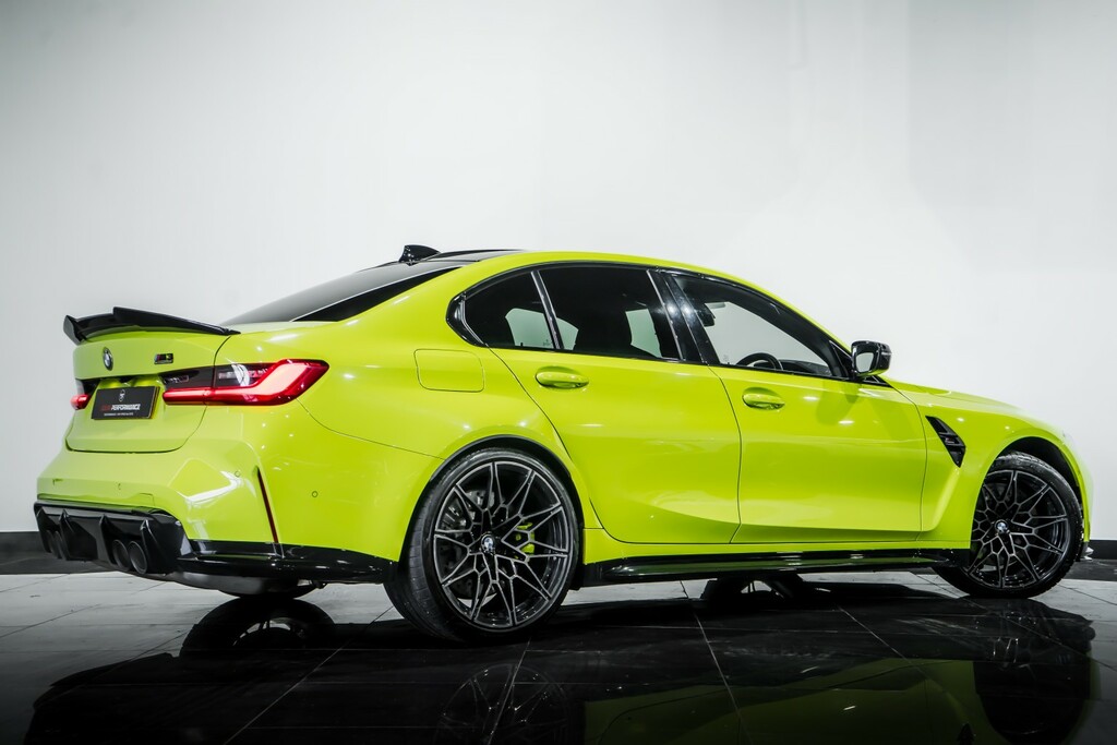 BMW M3 Saloon 3.0 M3 Competition Saloon 202121 LD21VWC Yellow #3