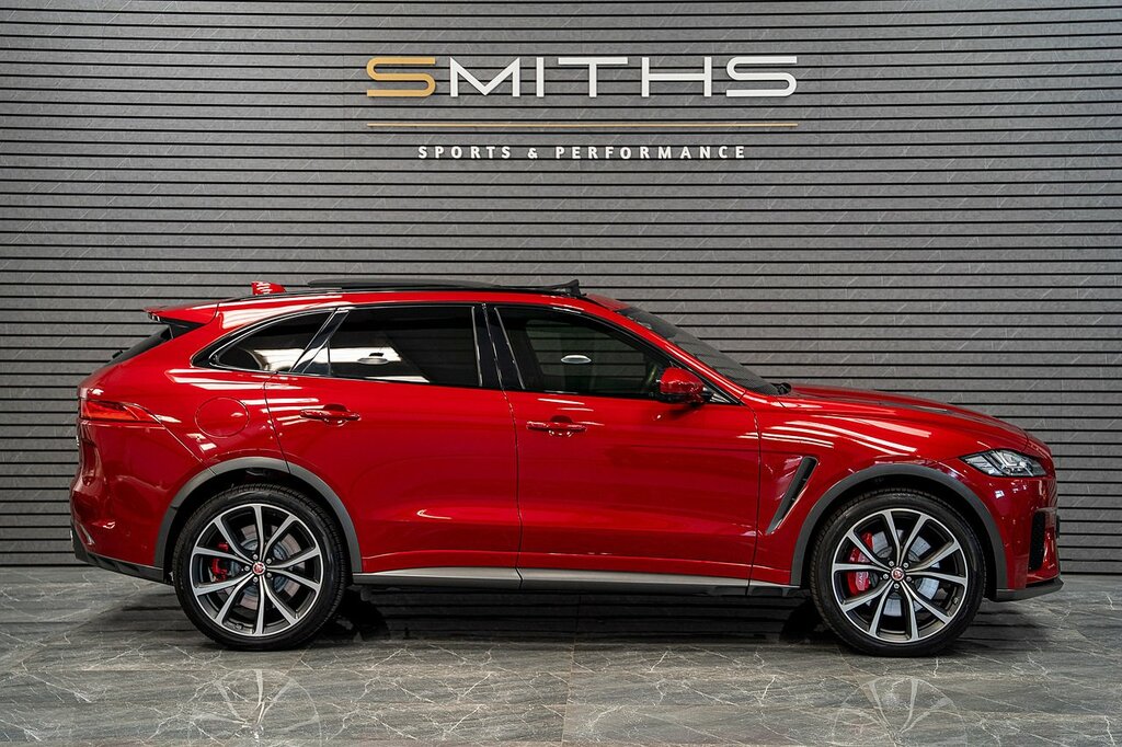 Jaguar F-Pace V8 Svr Red #3
