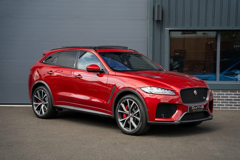 Jaguar F-Pace V8 Svr Red #6