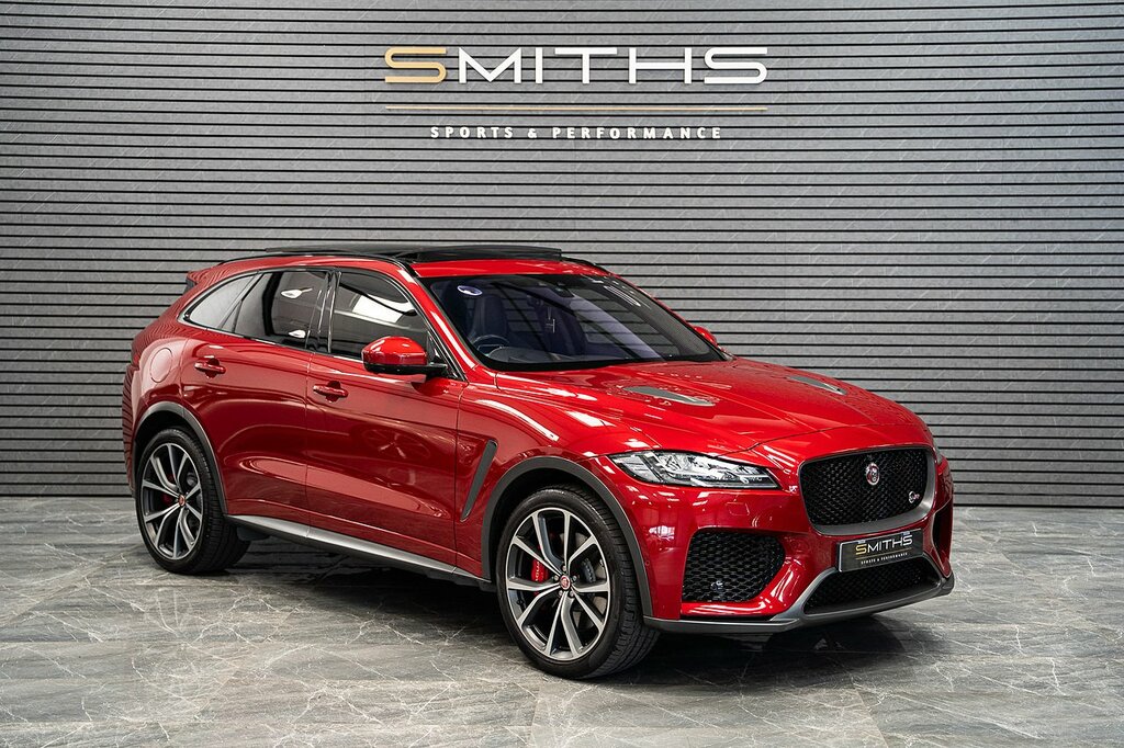 Jaguar F-Pace V8 Svr Red