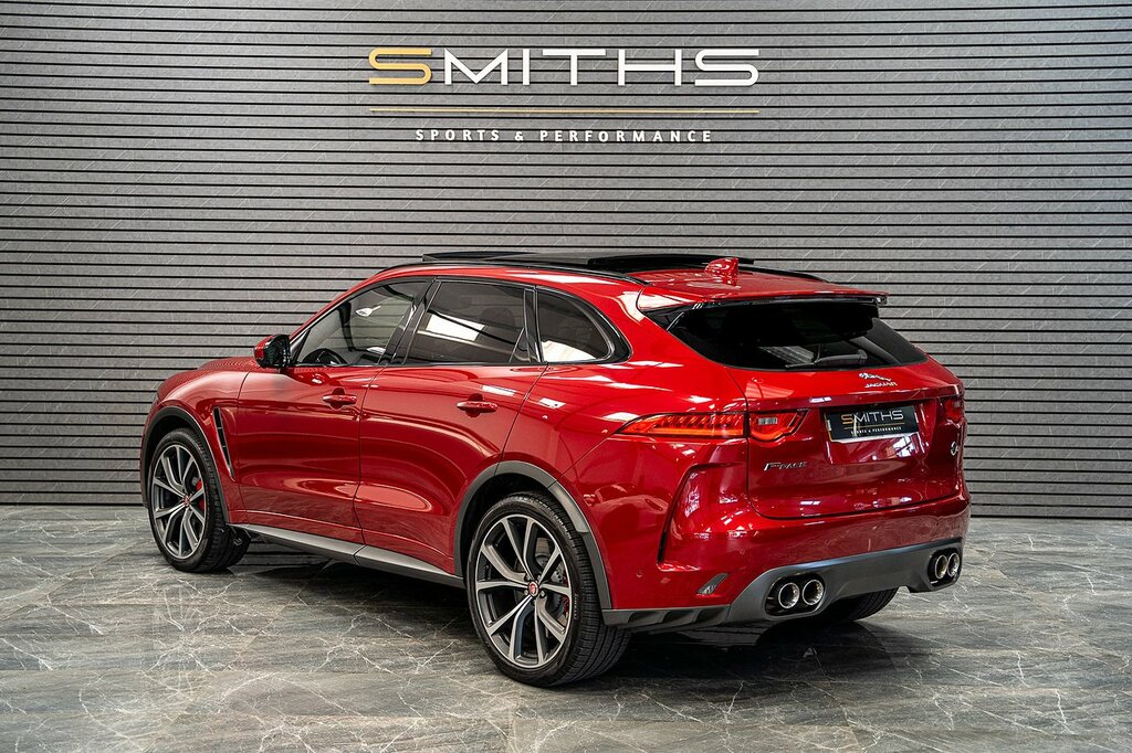 Jaguar F-Pace V8 Svr Red #4