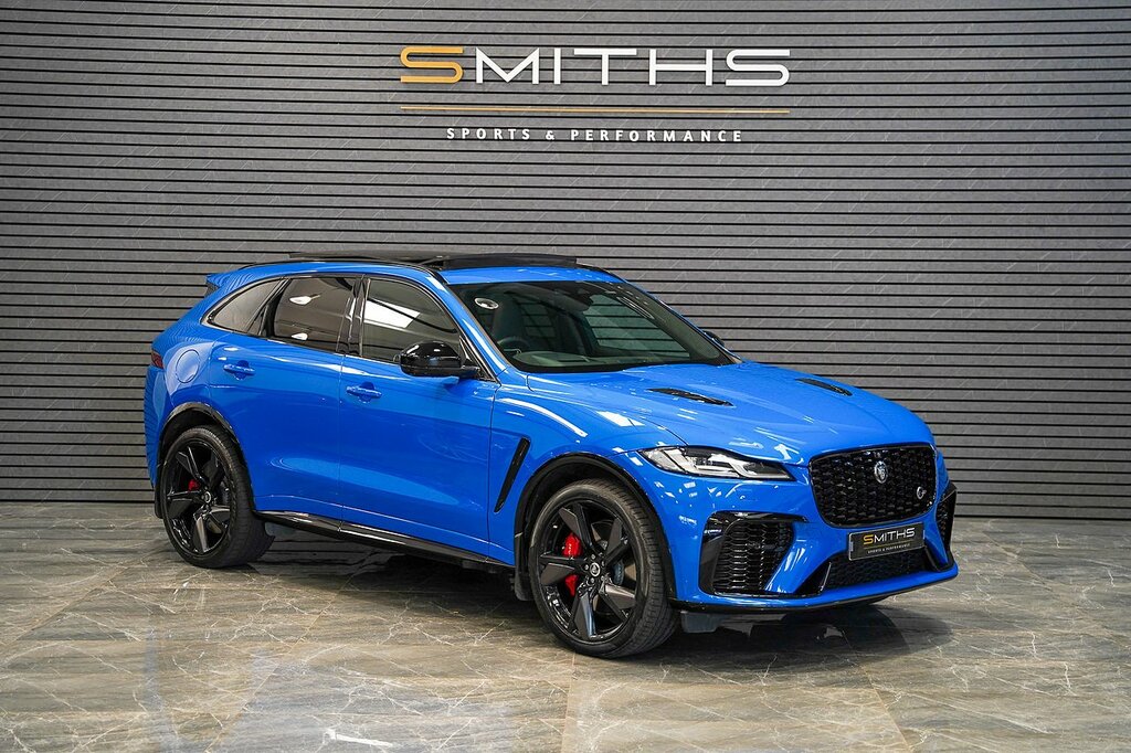 Jaguar F-Pace P550 V8 Svr Blue