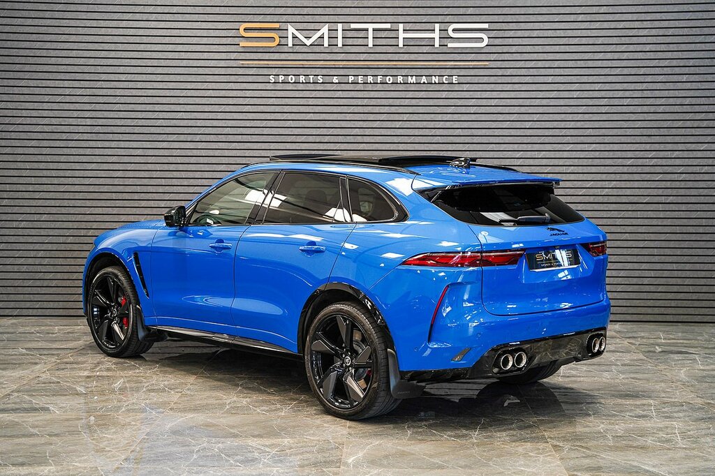 Jaguar F-Pace P550 V8 Svr VA24LJJ Blue #4