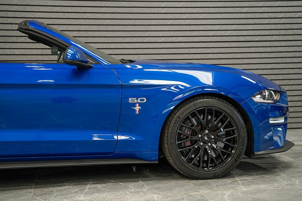 Ford Mustang V8 Gt Blue #3