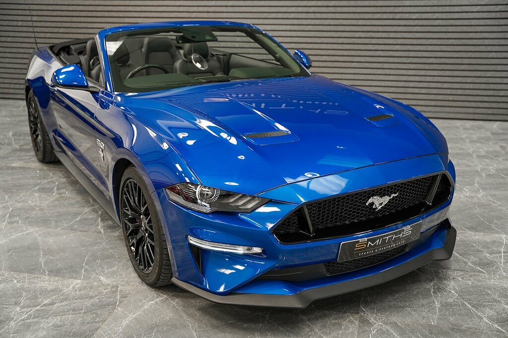 Ford Mustang V8 Gt Blue