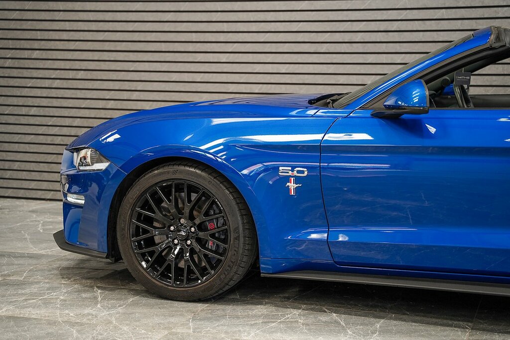 Ford Mustang V8 Gt Blue #4