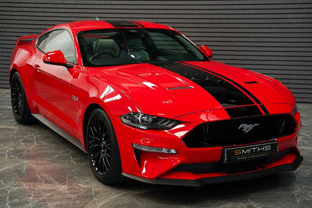Ford Mustang V8 Gt Red #3
