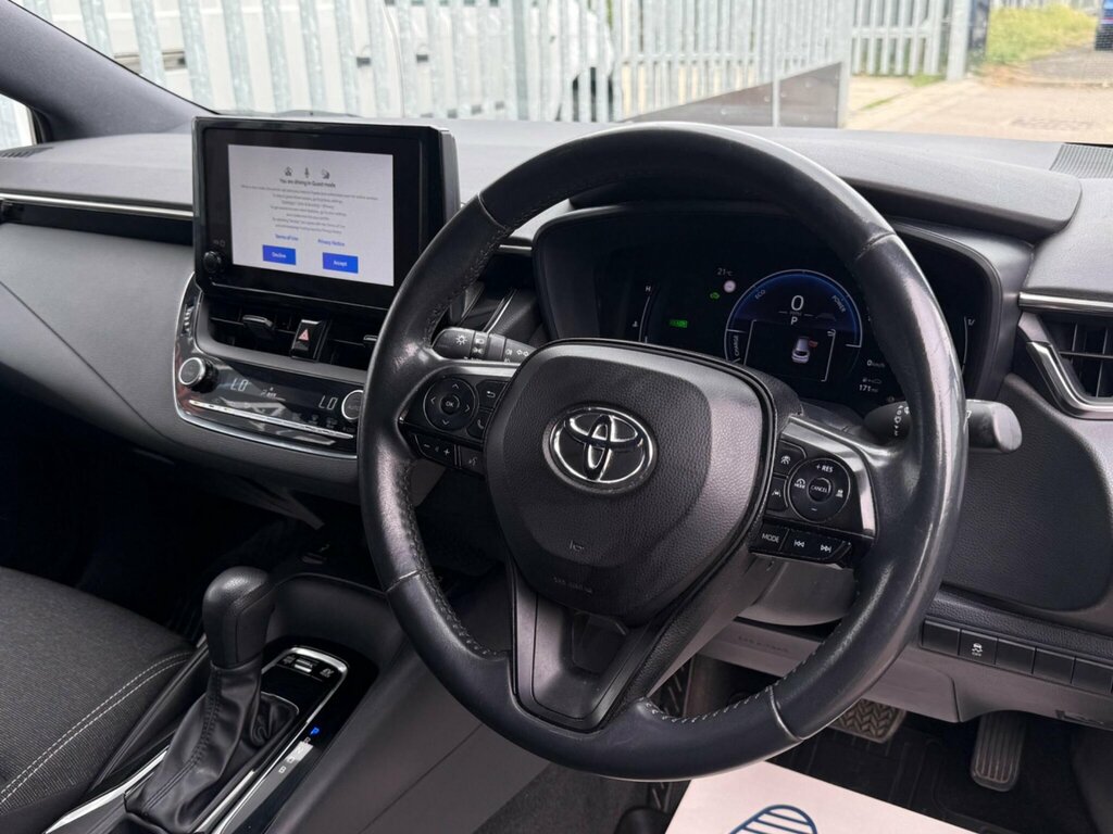 Toyota Corolla 1.8 Vvt-h Cvt Euro 6 Ss GK23FVW Grey #6