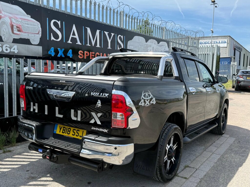 Toyota HILUX Invincible X Ltd Ed Dcab Pup 2.4 D-4d 3.5T Black #16