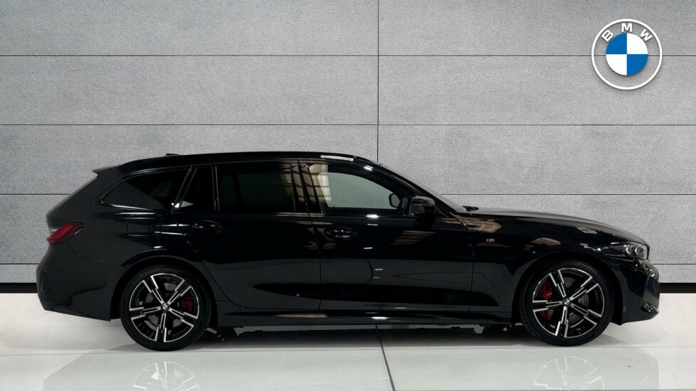 BMW 3 Series 320I M Sport Touring YE75UBV Black #6