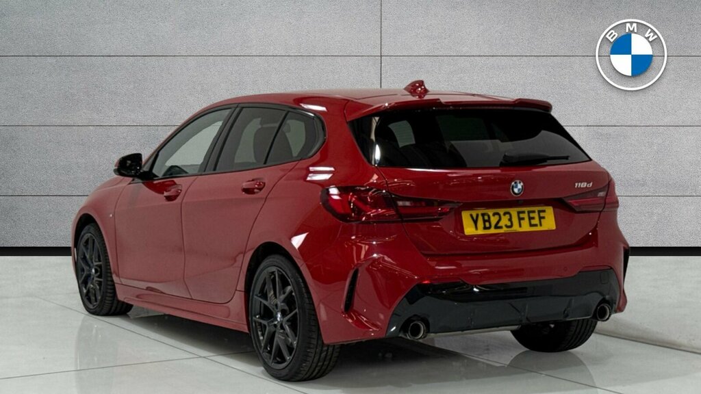 BMW 1 Series 118D M Sport Red #3